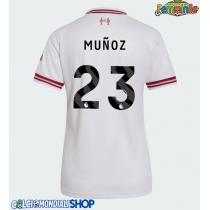 Maglie da calcio Liverpool Victor Munoz #23 Seconda Maglia Femminile 2026-27 Manica Corta